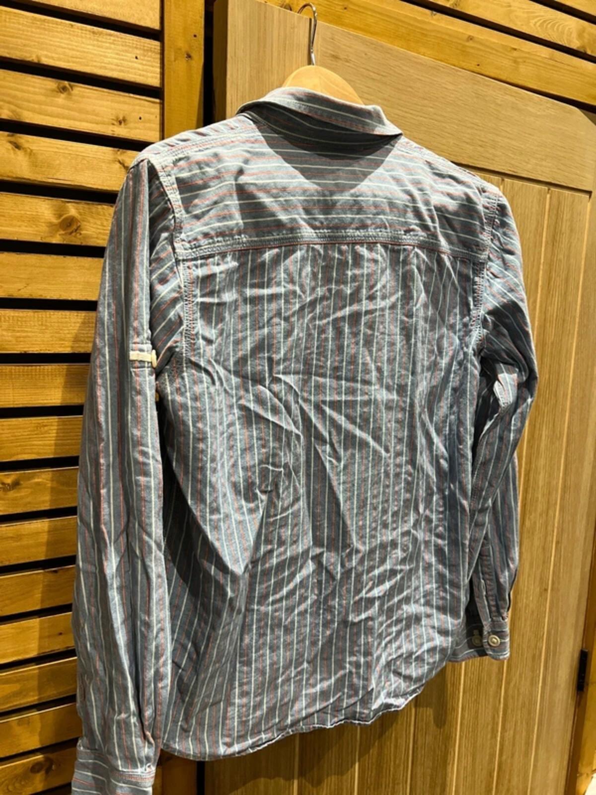 Vintage Ralph Lauren Jeans Co Blue Striped Shirt S