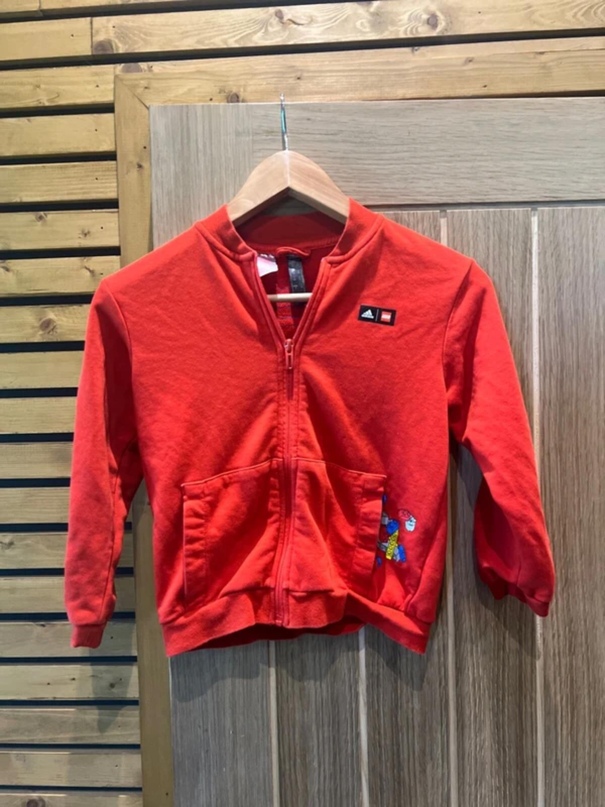 Adidas x Lego Red Zip Jacket 5-6Y