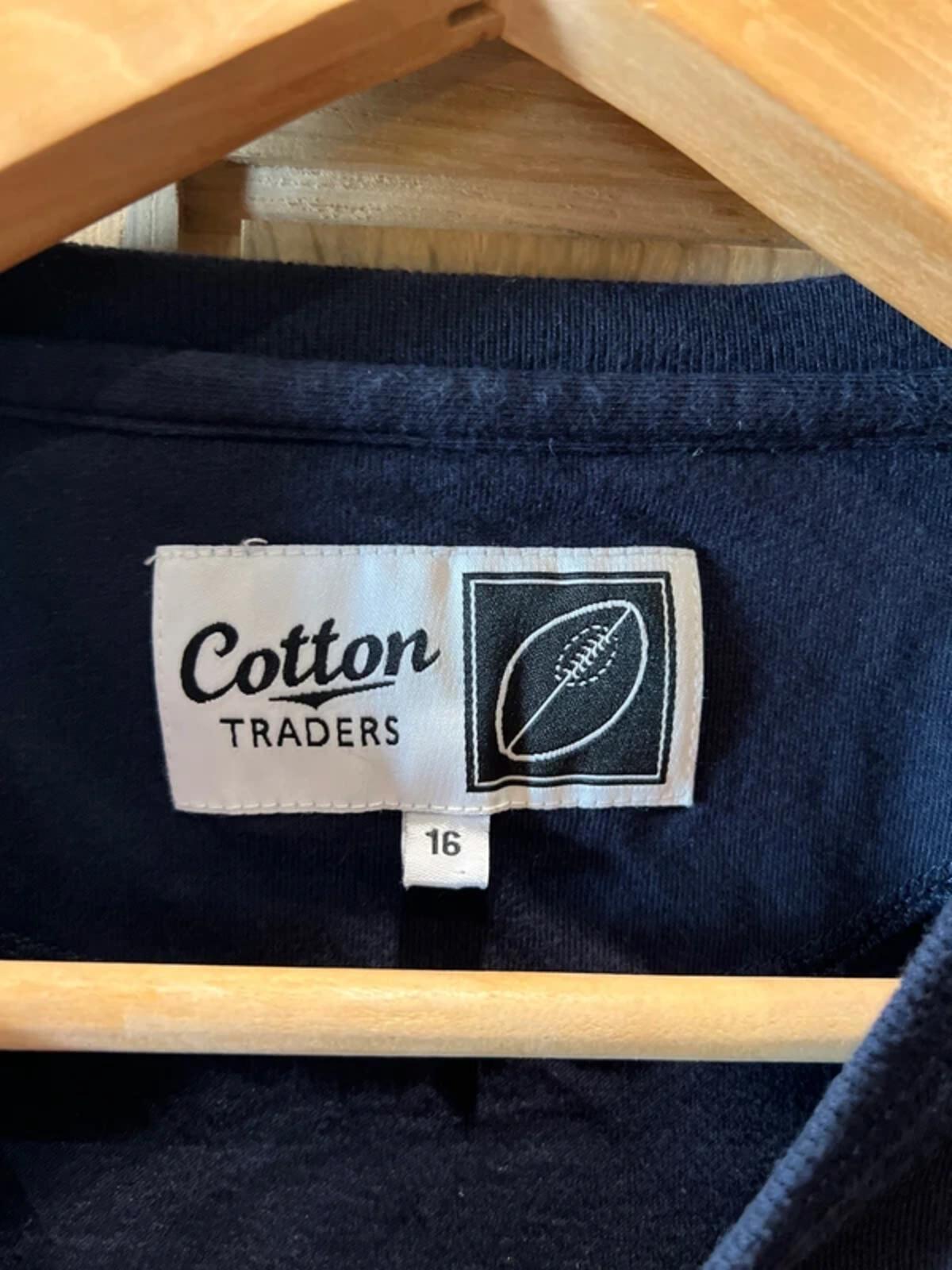 Cotton Traders Help for Heroes Navy Top UK16