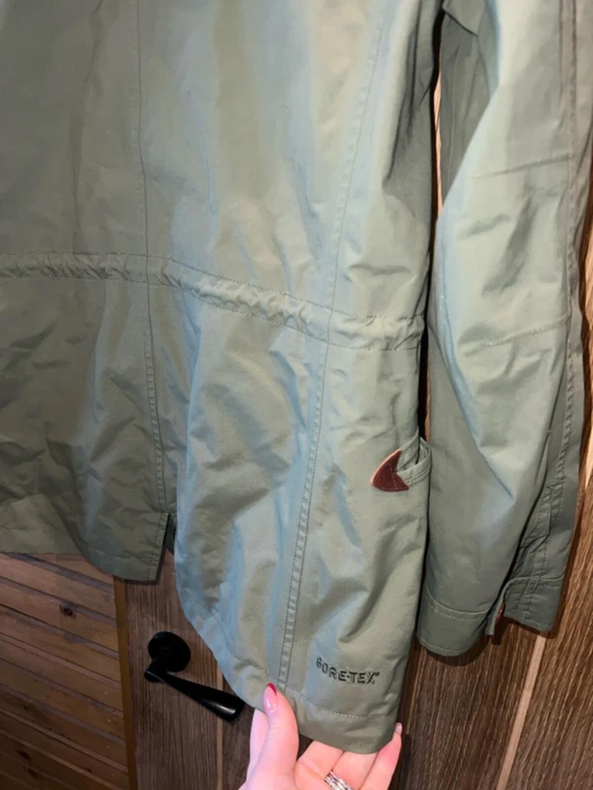 Aigle Gore-Tex Khaki Green Parka Jacket 8