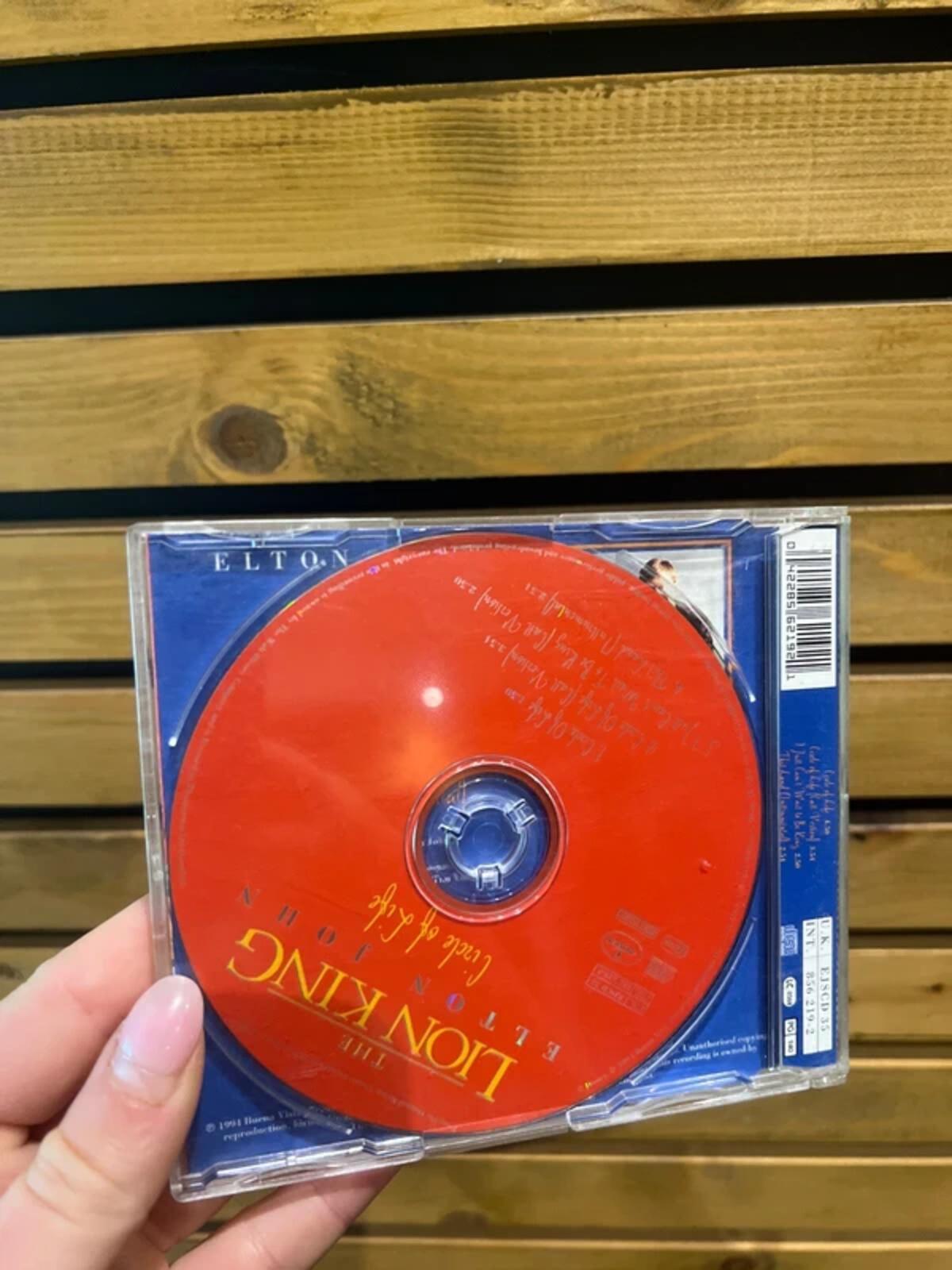 Vintage 1994 Disney The Lion King Elton John CD