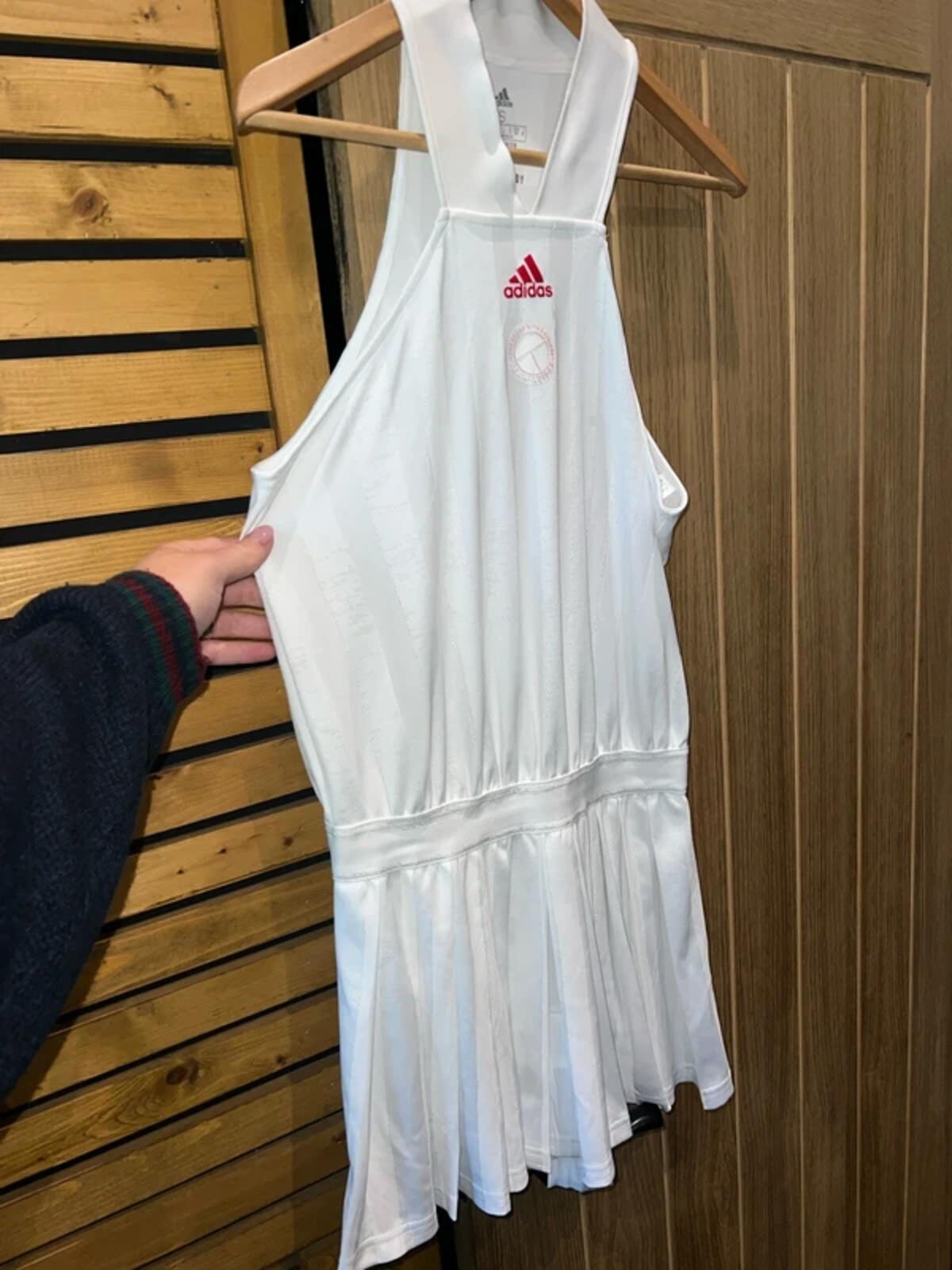 Adidas Primegreen 2019 White Tennis Dress S NEW