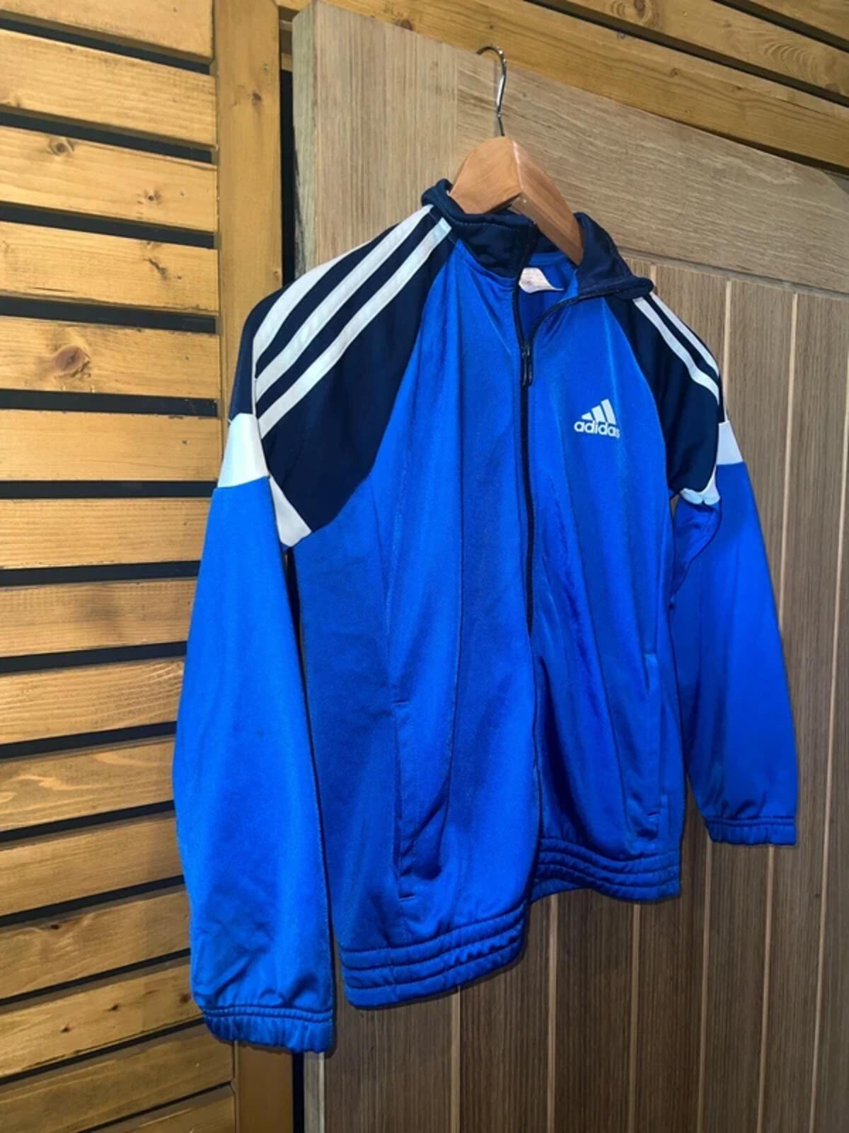 Adidas Vintage 2016 Blue Tracksuit Jacket 9-10Y