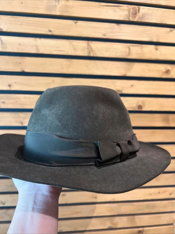Vintage Lock & Co Hatters The James Khaki Trilby Hat L