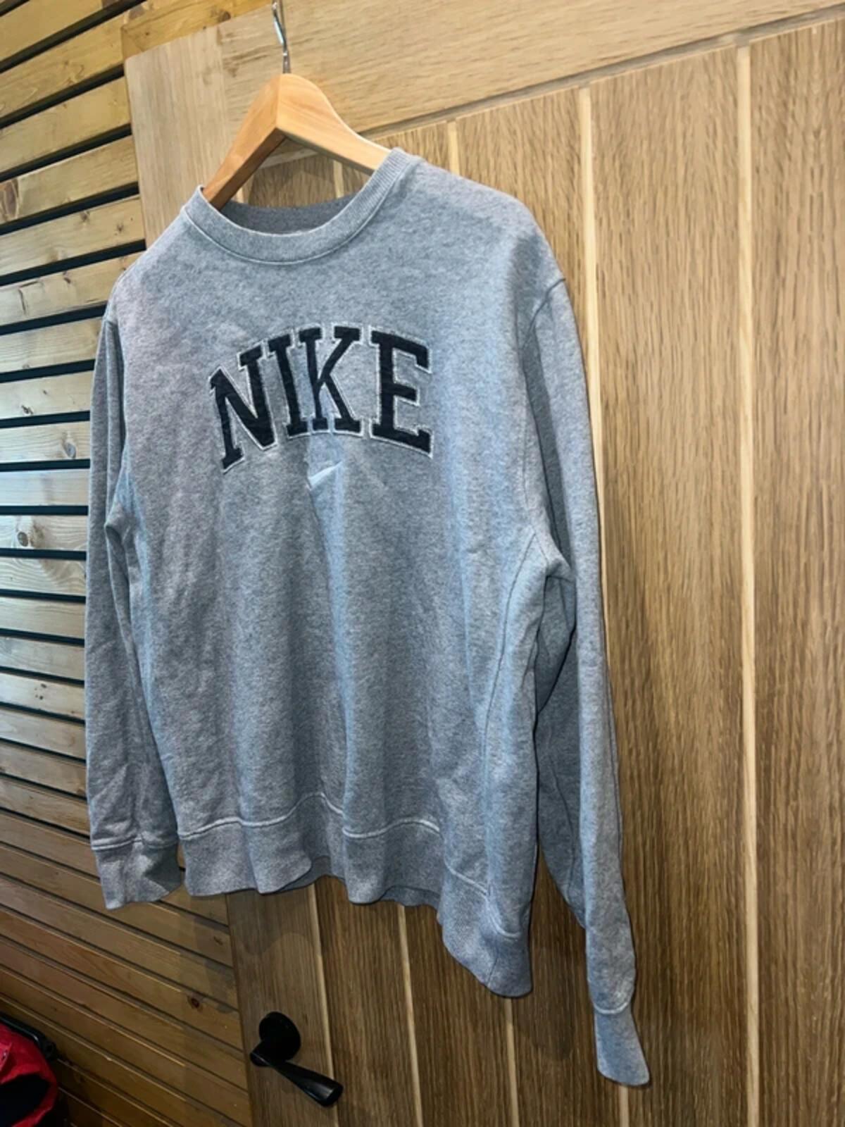 Nike Retro Grey Crew Sweatshirt M
