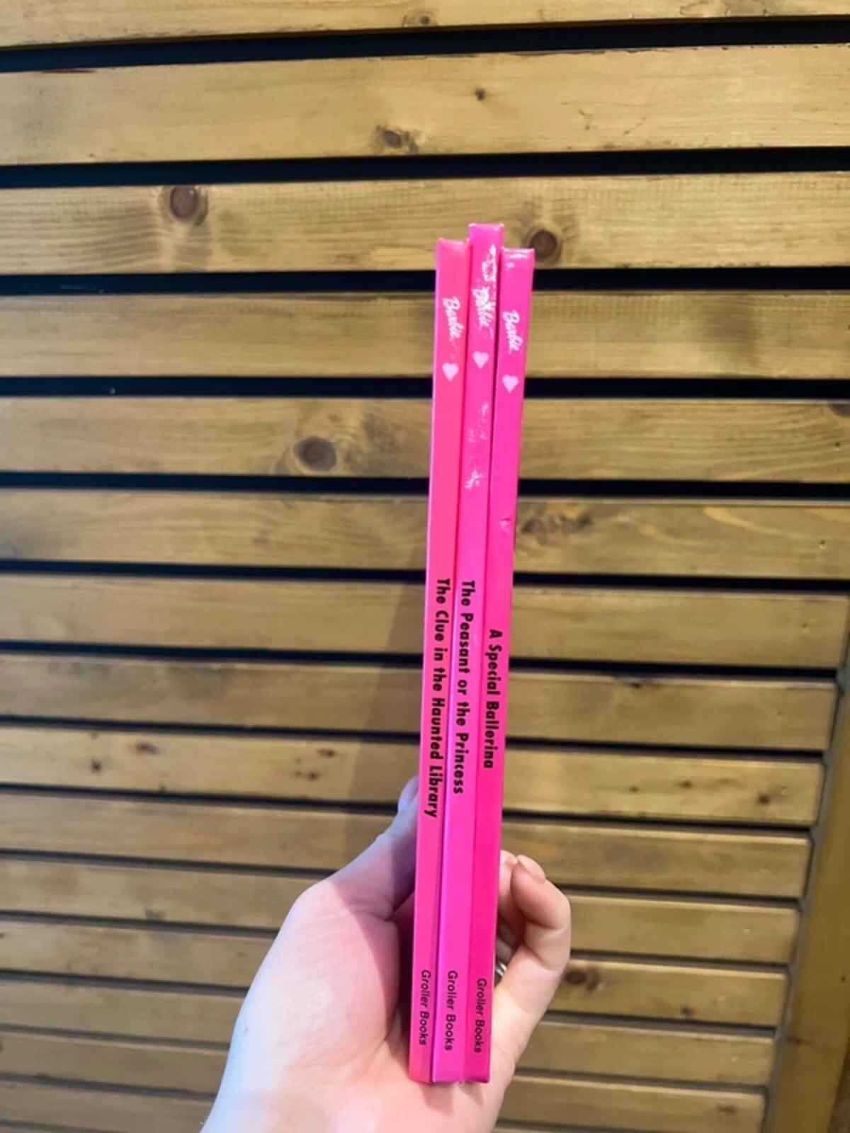 Vintage 1990’s Barbie Hardback Book Bundle (3)