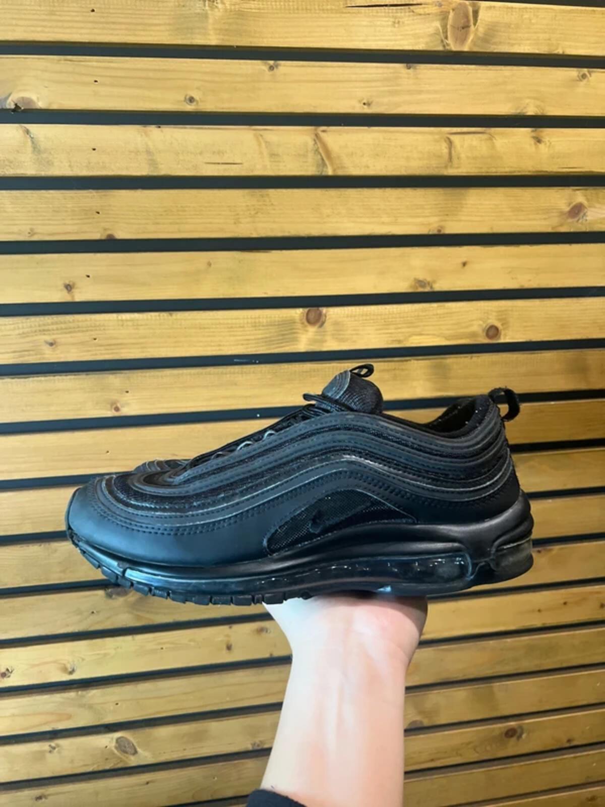 Nike Air Max 97 Triple Black Trainers UK7