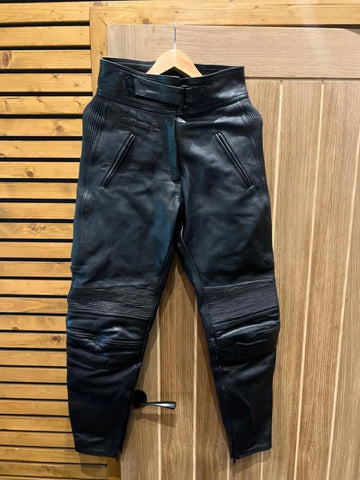 Vintage Frank Thomas Leather Motorcycle Trousers 12