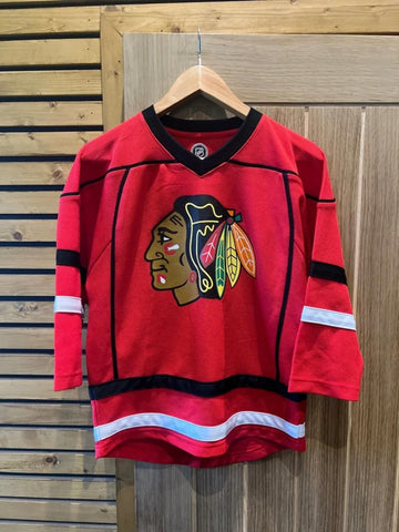 NHL Chicago Blackhawks #88 Kane Red Jersey L