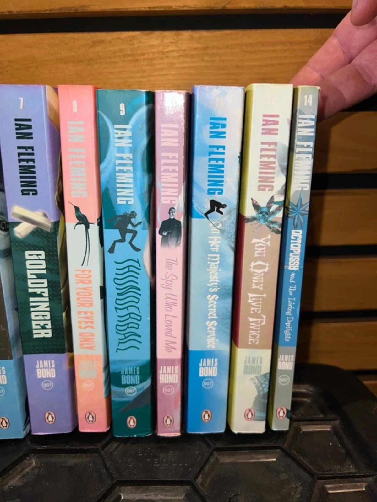 James Bond 007 Ian Fleming Rare Book Set (11)
