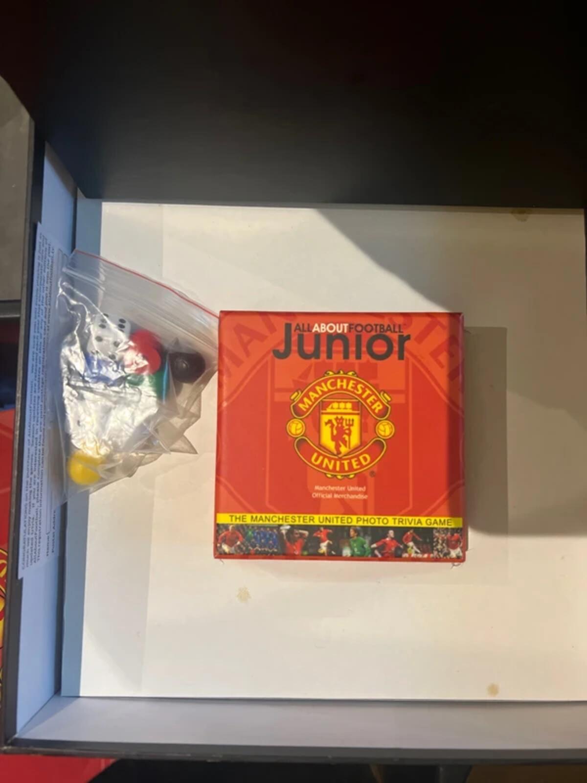 Manchester United Vintage 2006 All About Football Junior Trivia Board Game