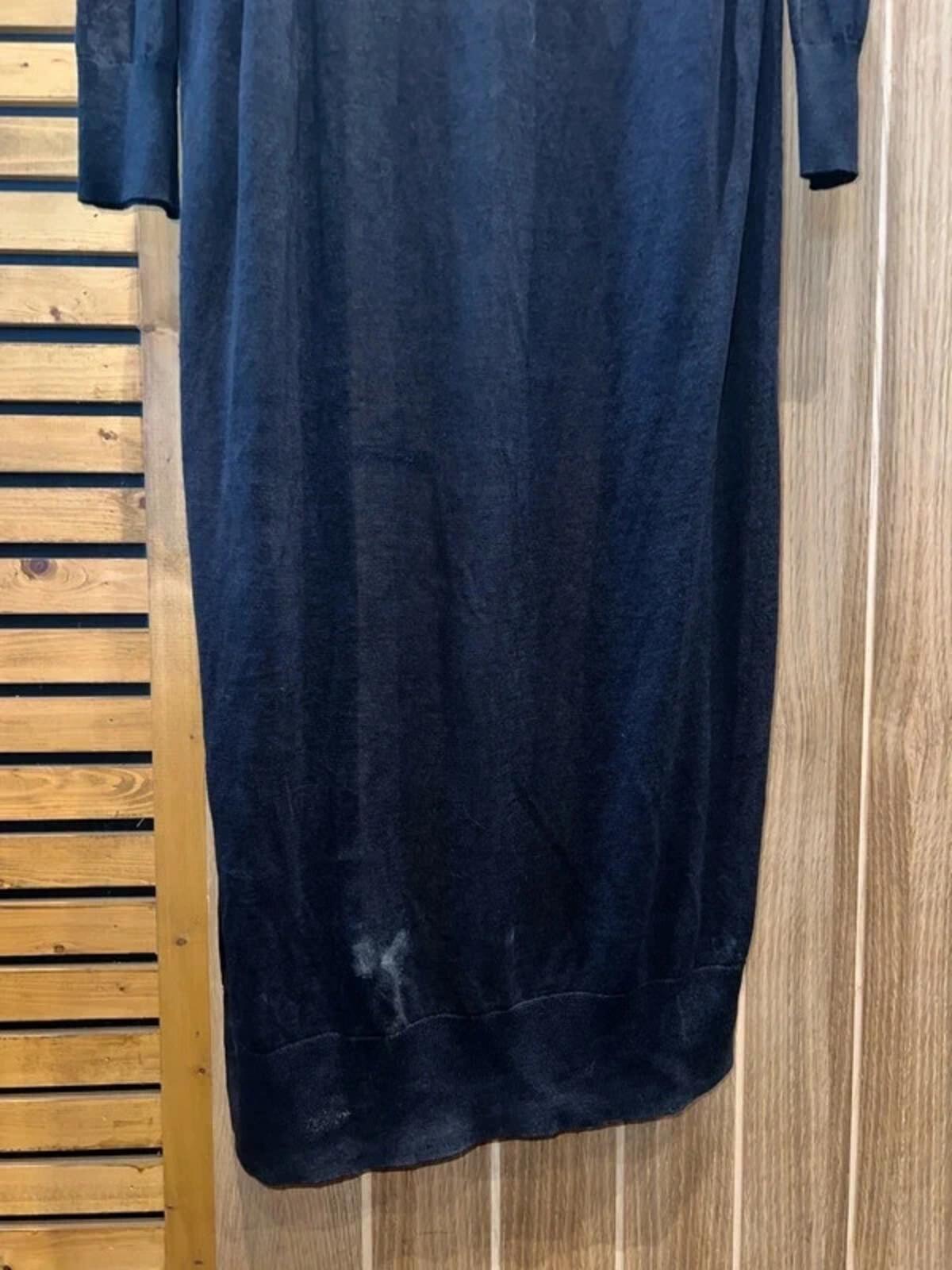 The White Company Longline Black Cardigan M NEW