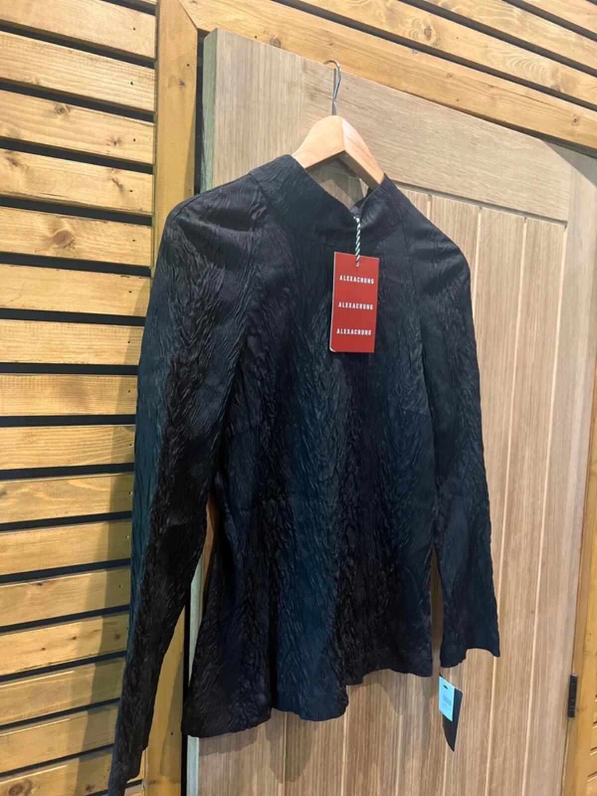 Alexa Chung Designer Open Back Long Sleeve Top UK 14 NEW