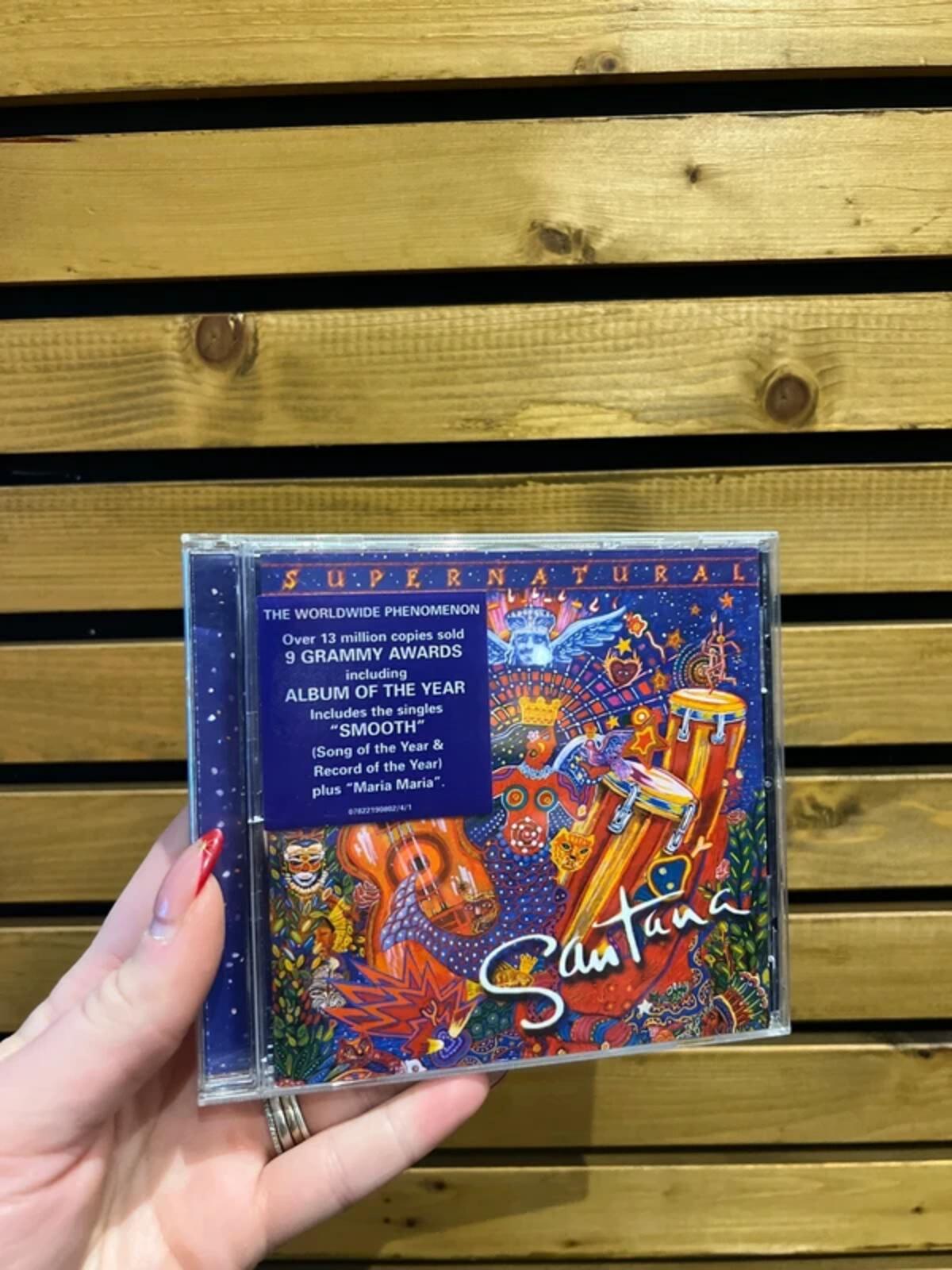 Santana Supernatural Vintage 1999 Guitarist CD