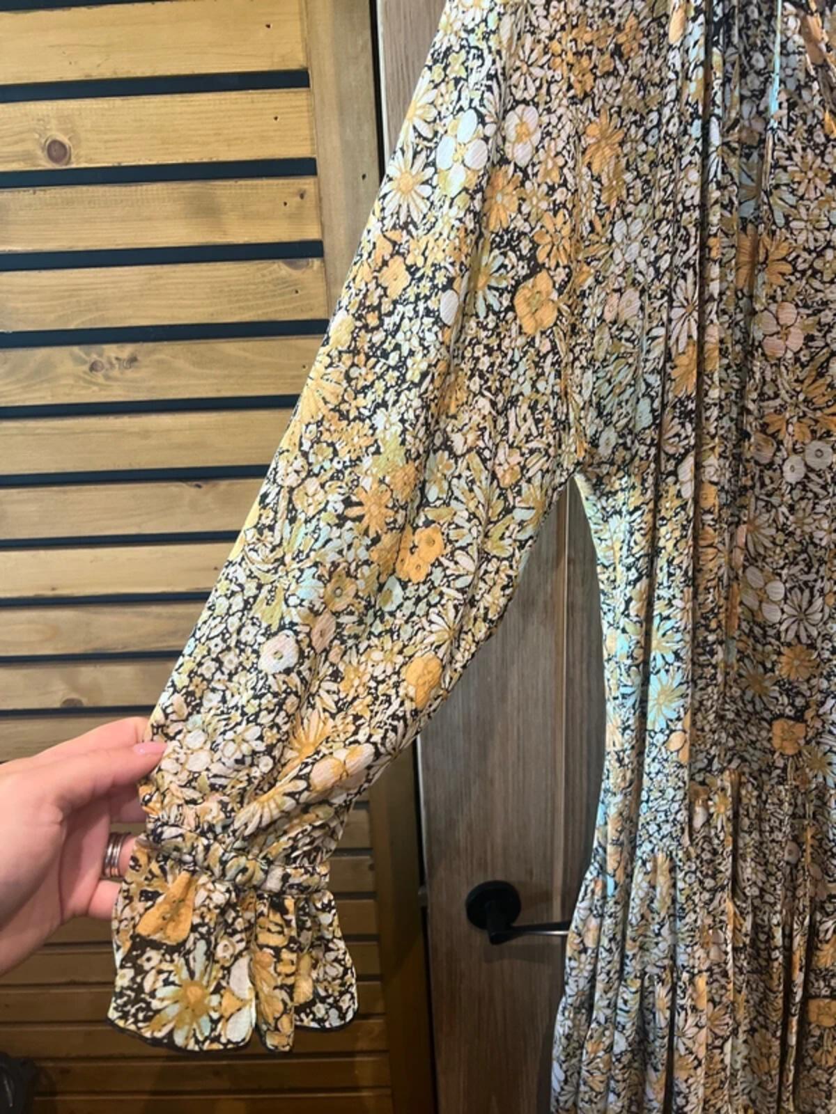 Free People Feeling Groovy Boho Maxi Dress M