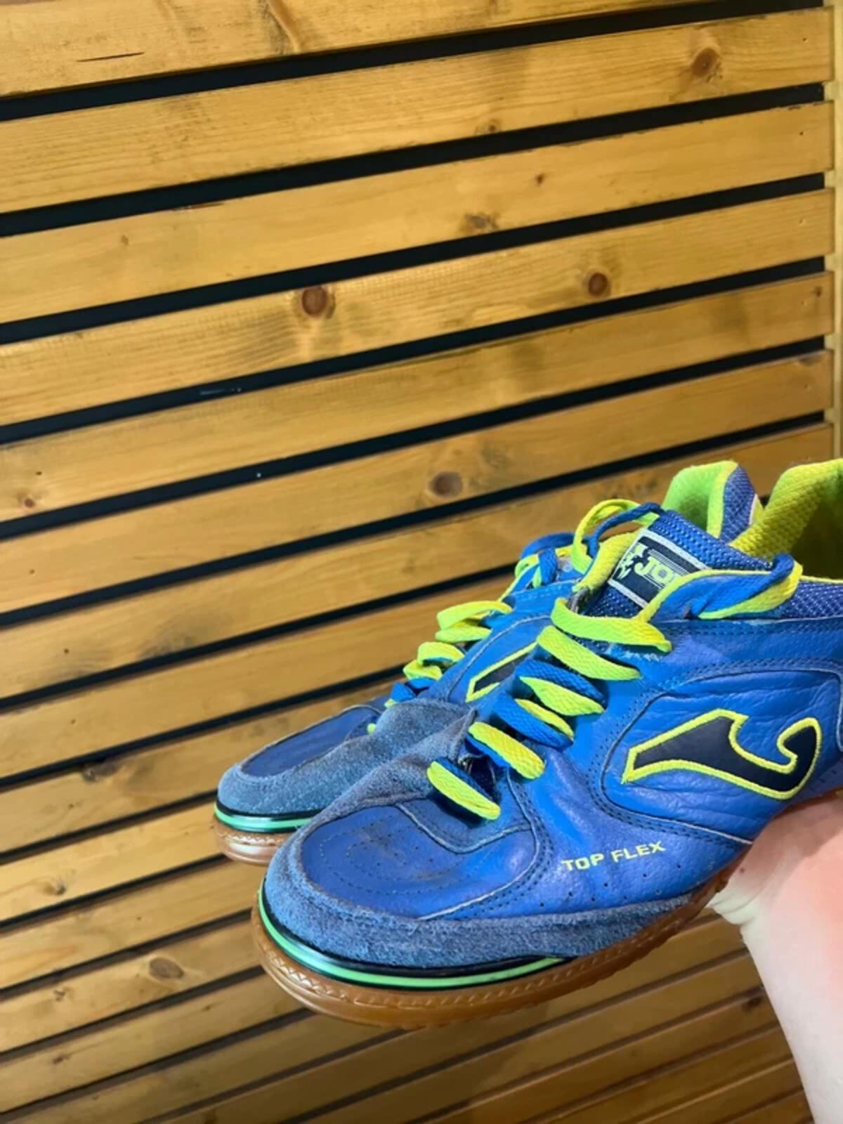 Joma Top Flex Retro Blue Futsal Trainers UK9.5