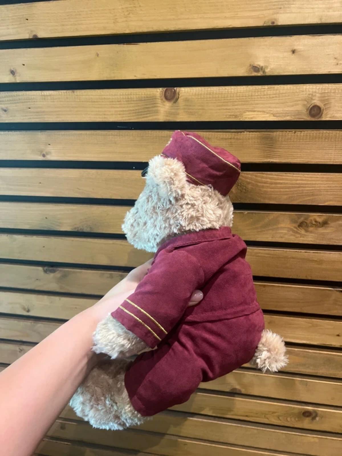 The Statesman Train Manager Teddy Bear