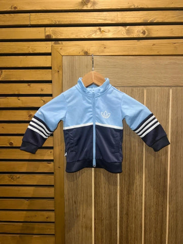 Adidas Originals Blue Tracksuit Jacket 6-9m