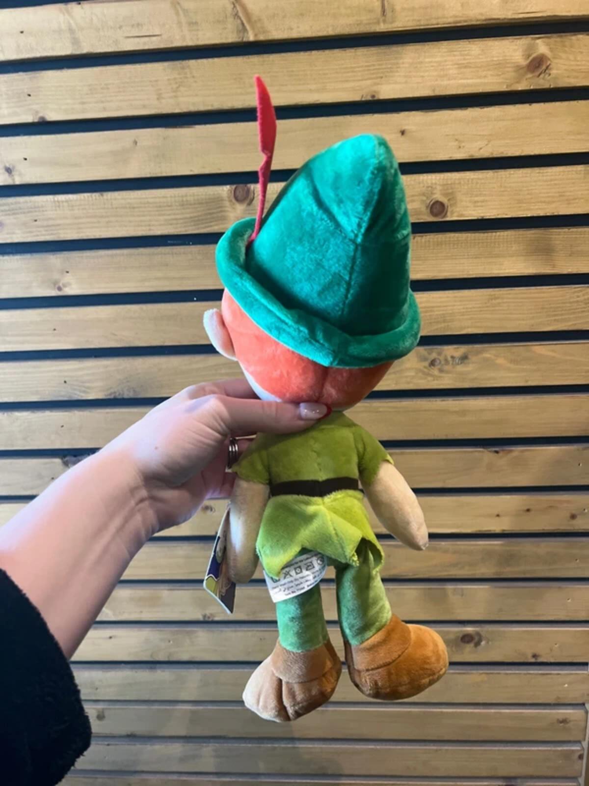 Disney Classics Peter Pan Plush Beanie Toy NEW
