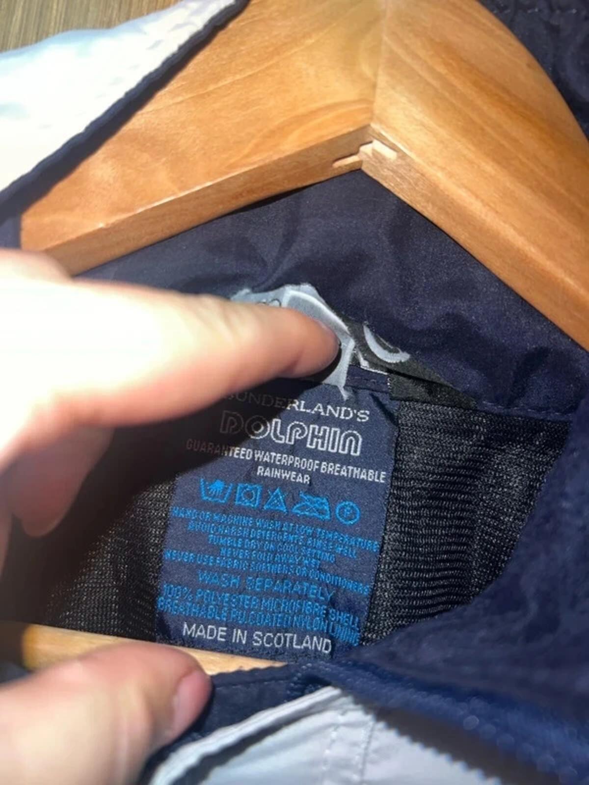 Sunderland of Scotland Golf 1/4 Zip Rain Pullover XL