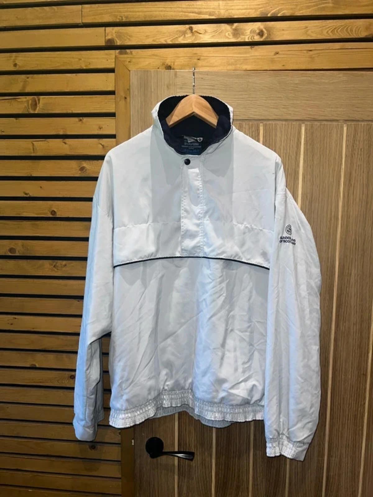 Sunderland of Scotland Golf 1/4 Zip Rain Pullover XL