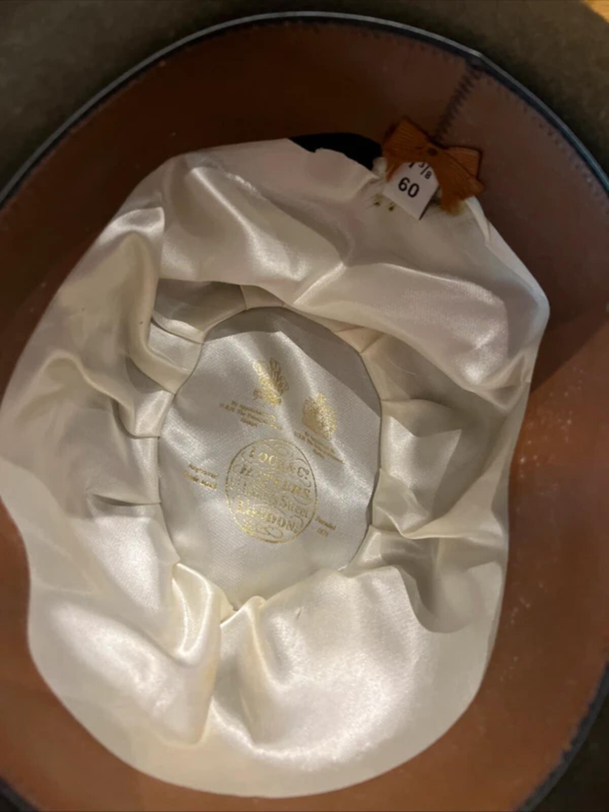 Vintage Lock & Co Hatters The James Khaki Trilby Hat L