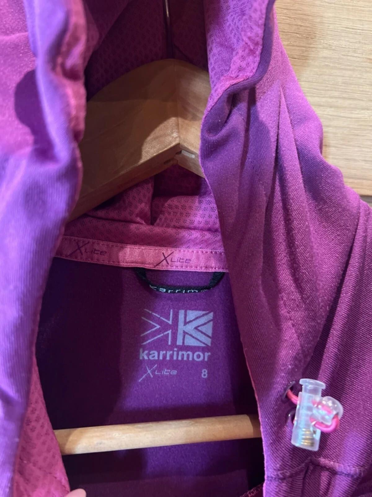 Karrimor Run X-Lite Purple Hoodie 8