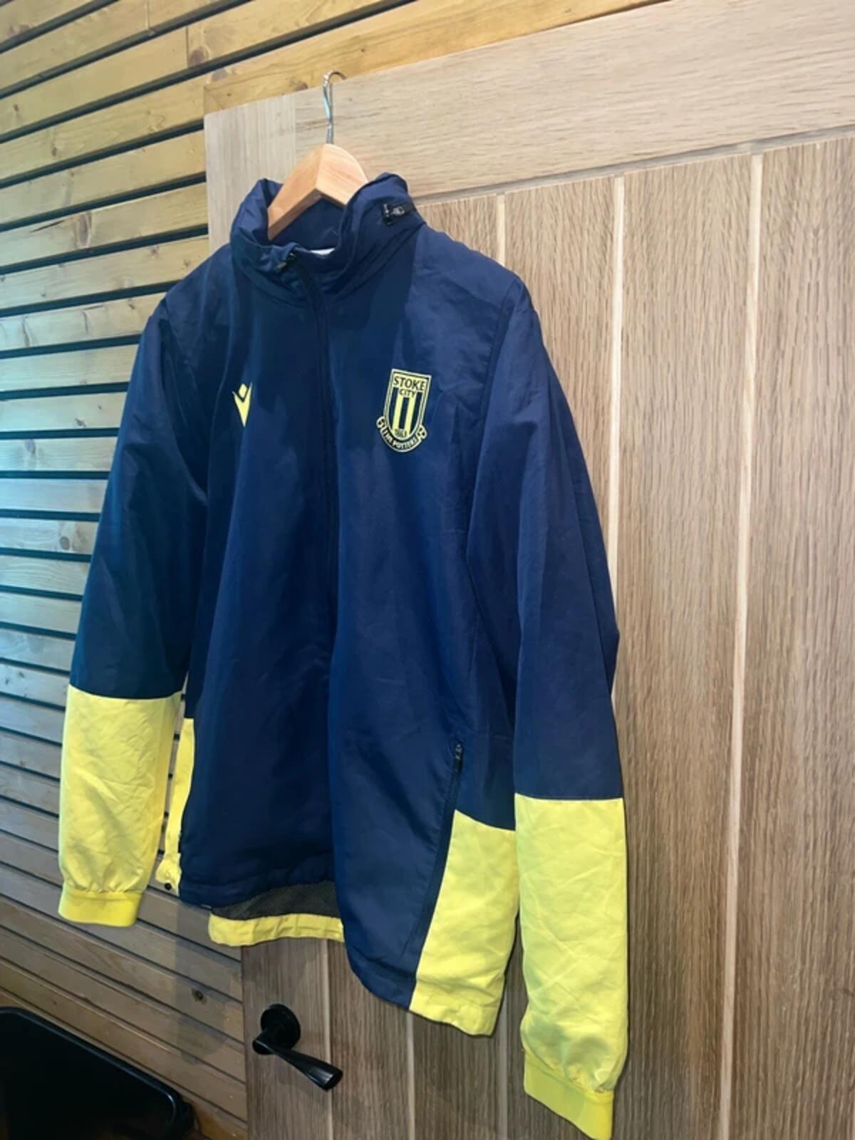 Stoke City FC Football Training Windbreaker M