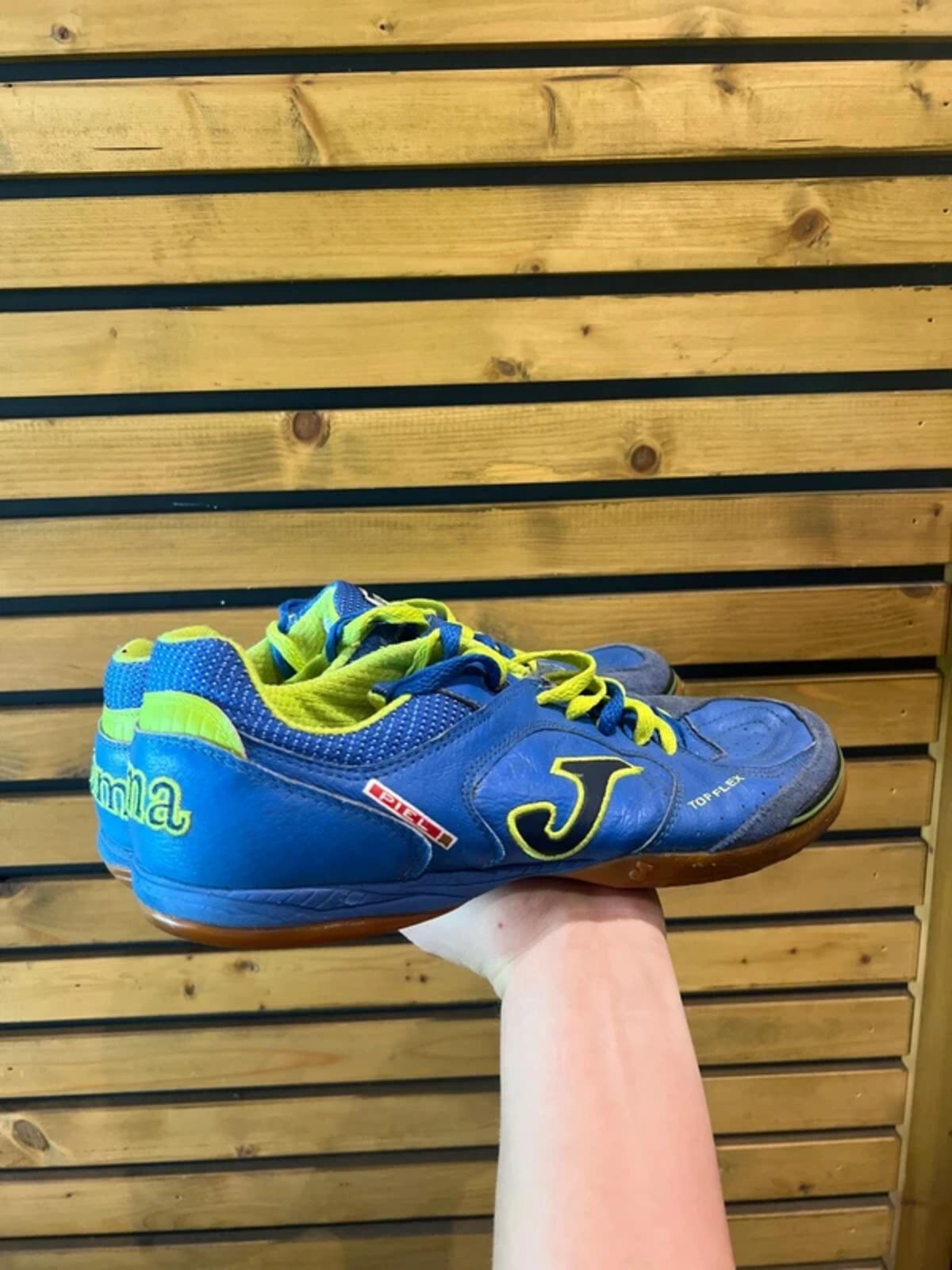 Joma Top Flex Retro Blue Futsal Trainers UK9.5