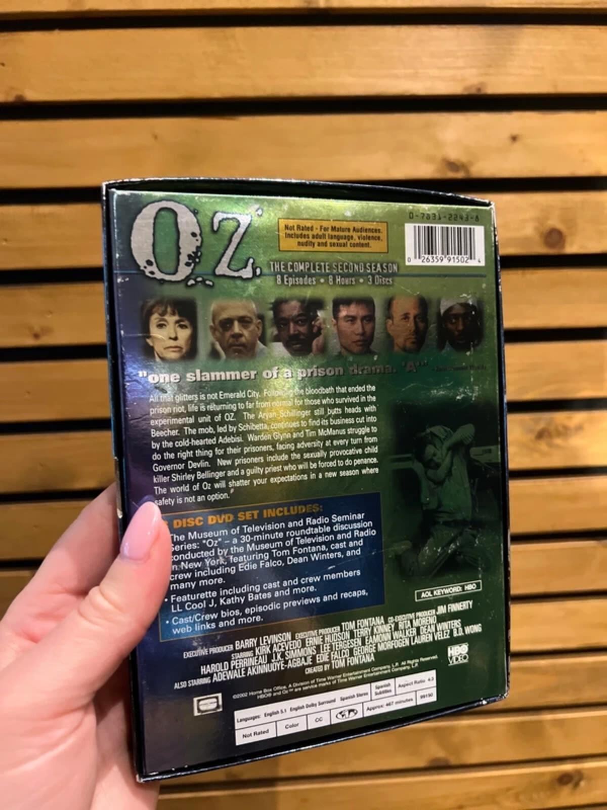 Oz The Complete Second Season Boxset DVD Series