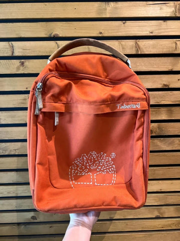 Timberland Vintage Burnt Orange Small Roller Luggage Bag