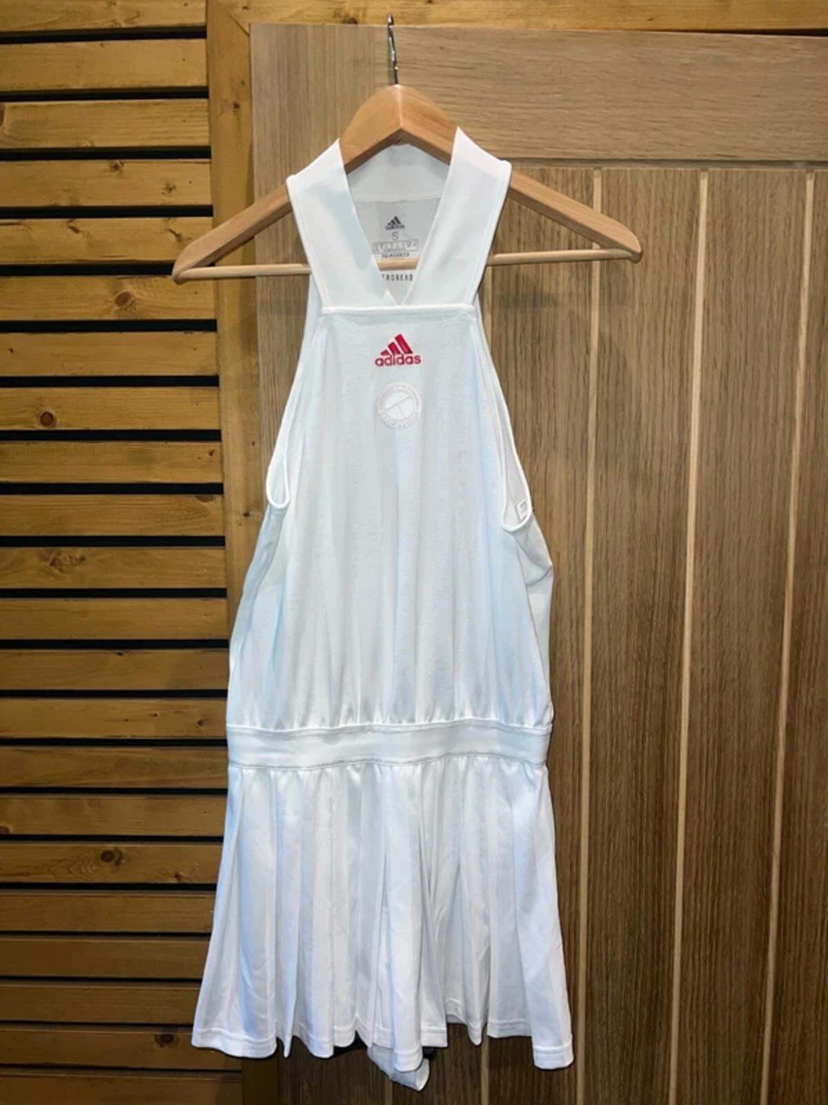 Adidas Primegreen 2019 White Tennis Dress S NEW
