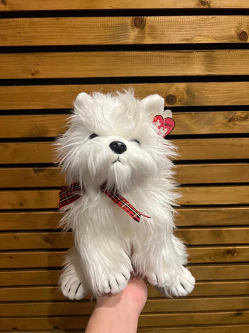 Ty Vintage 2001 MacDougal The White Scottish Terrier Plush Toy