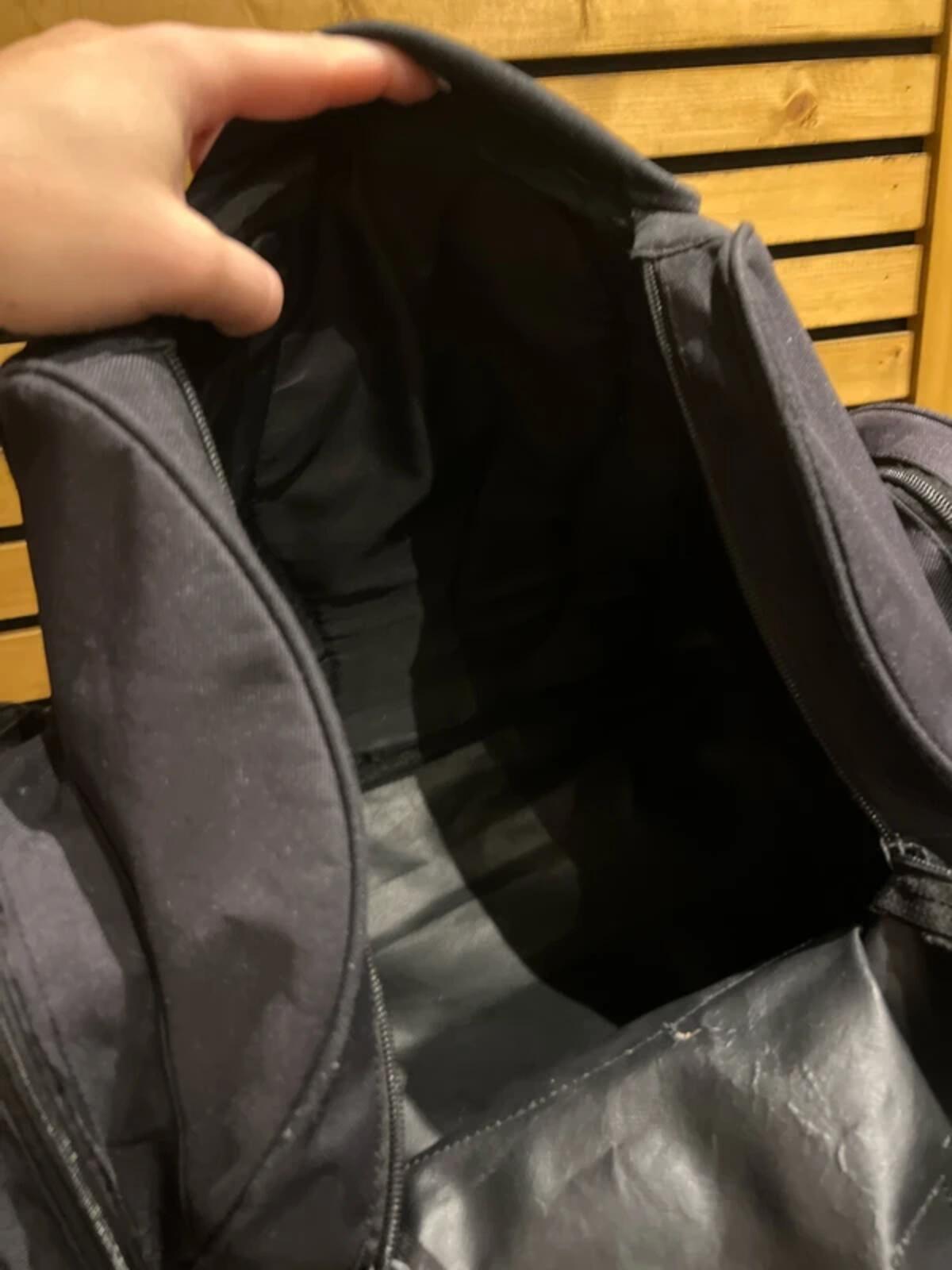 Vintage 1990's Umbro Black Rucksack