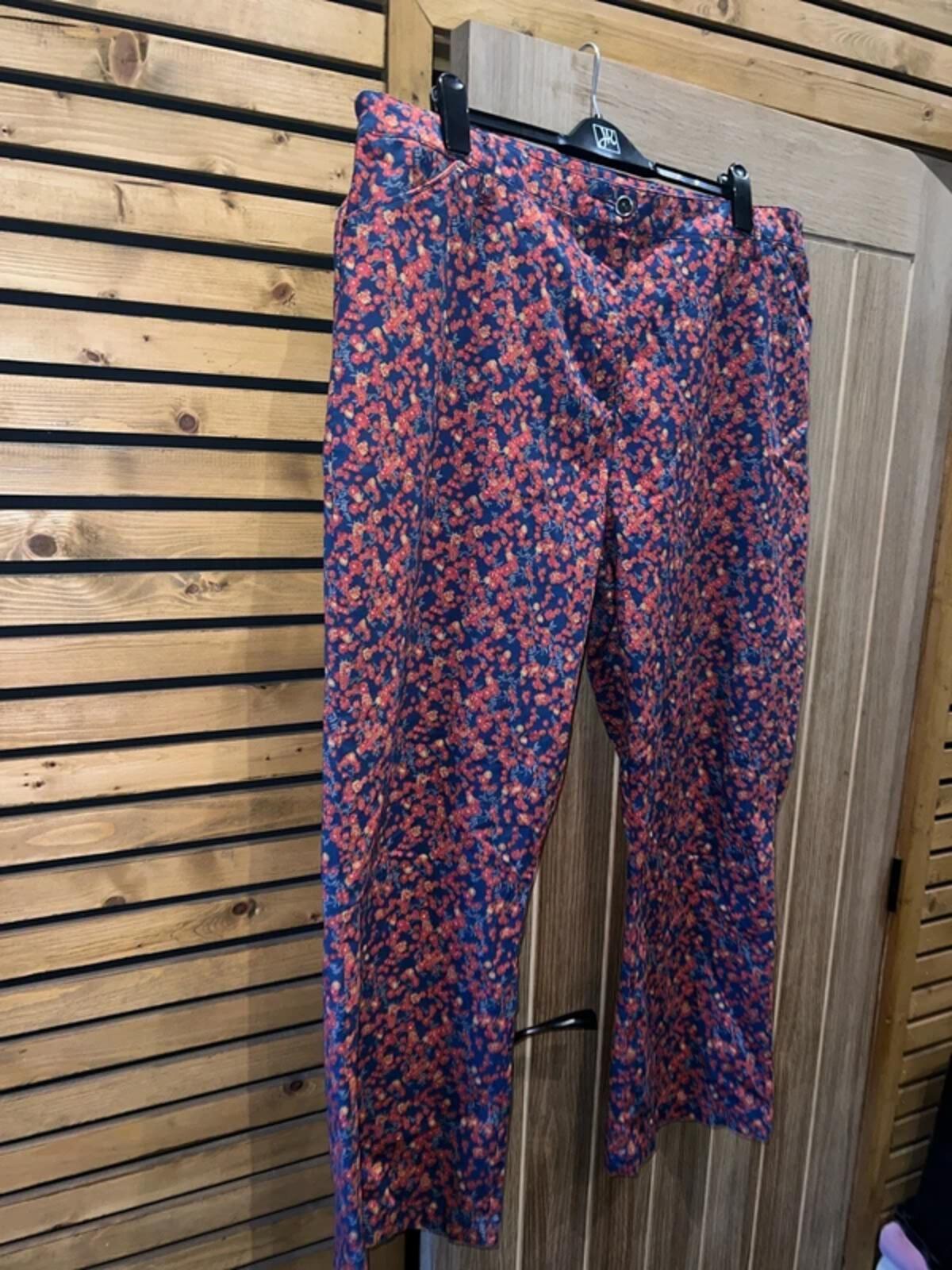 Cotton Traders Ditsy Floral Print Trousers 24