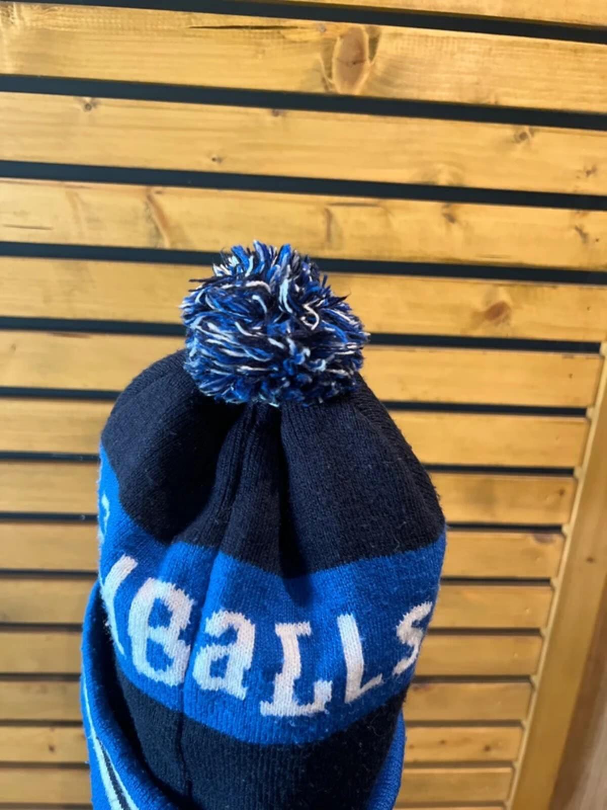 OddBalls Adult Navy Winter Bobble Hat
