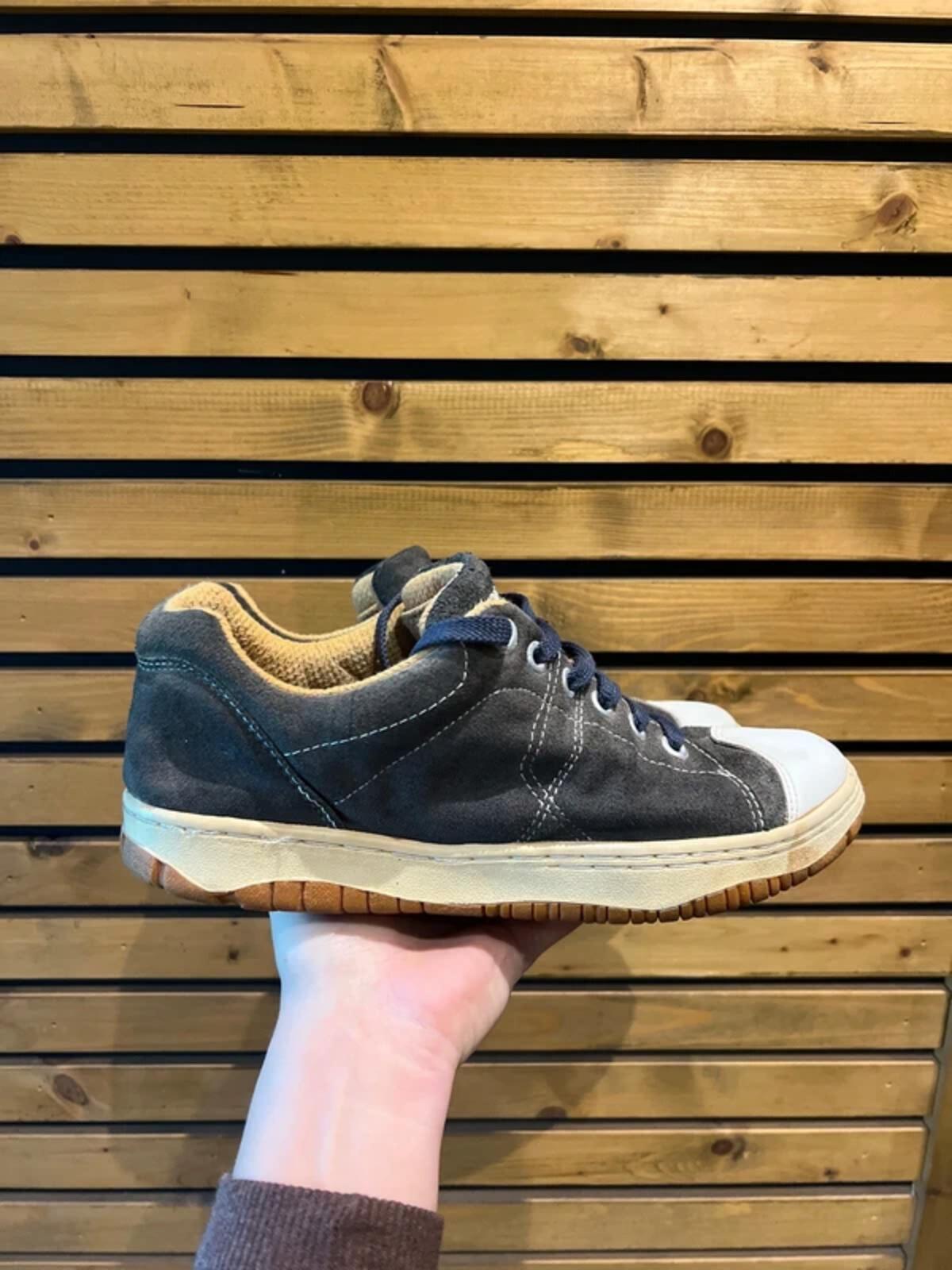 Vintage KangaRoos Grey Suede Trainers UK9.5