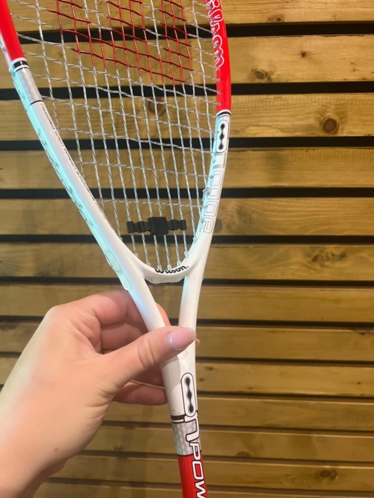 Wilson N Power N Code Squash Racket & Cover