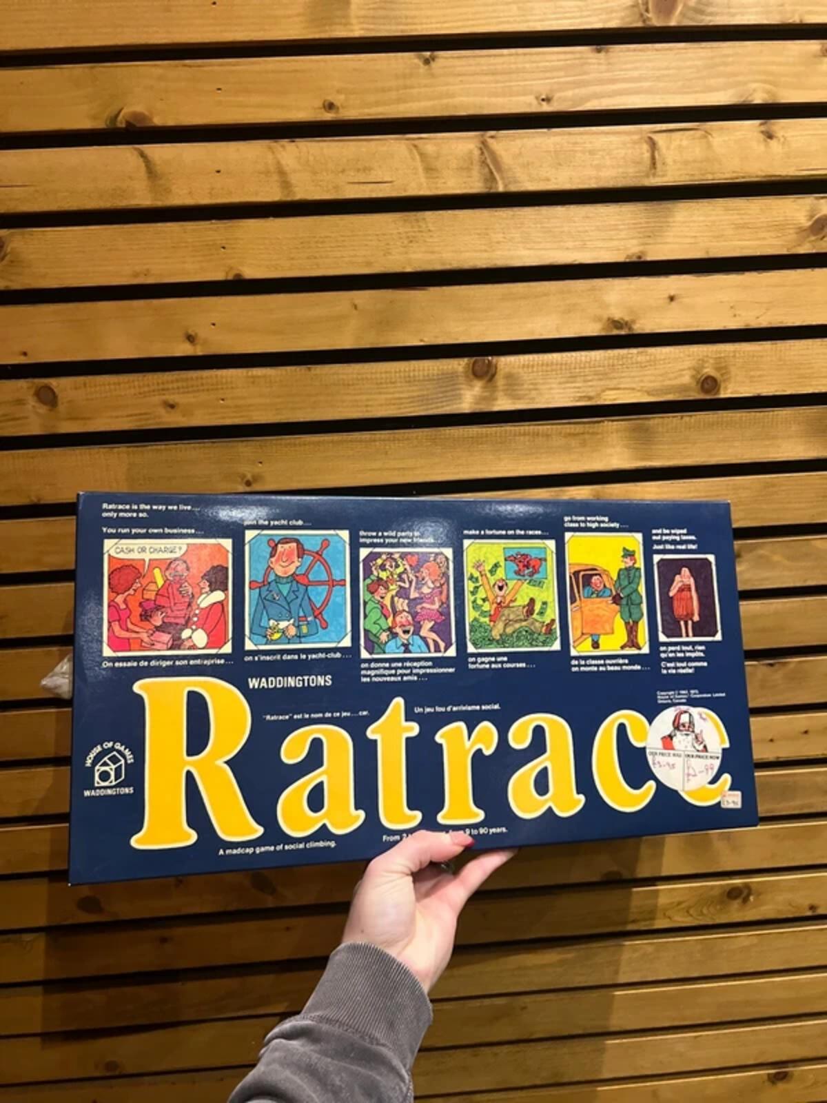 Ratrace Vintage 1973 Board Game