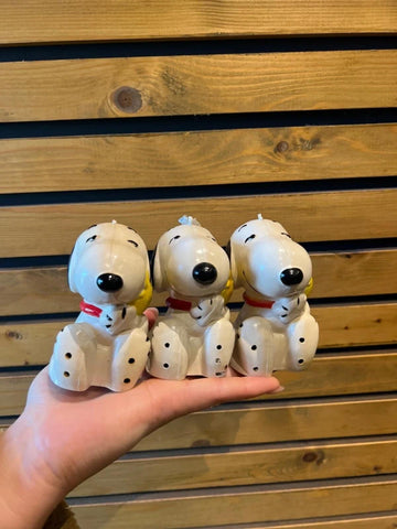Vintage 1972 Snoopy Peanuts Woodstock Hanging Pot Pourri Pomander Figures