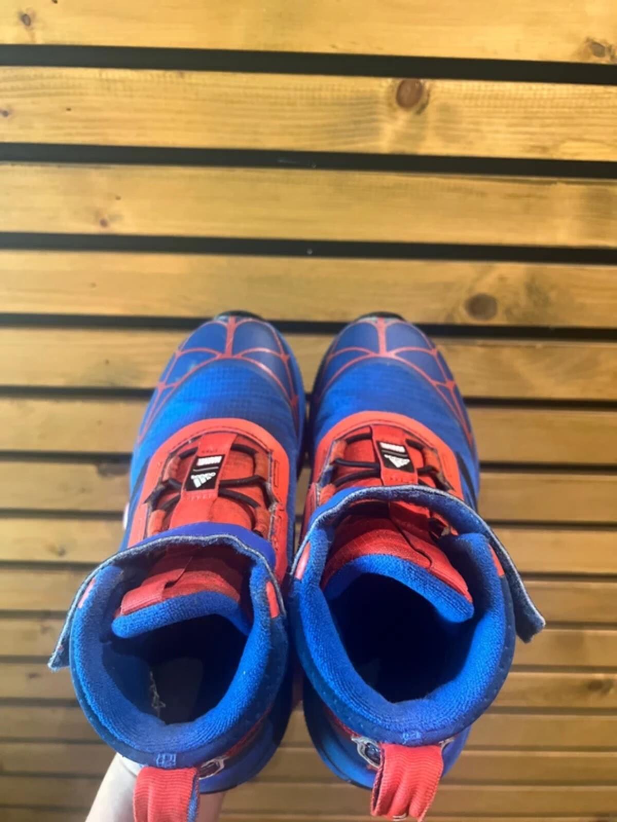 Adidas Marvel Spiderman Fortarun Mid Trainers UK1.5
