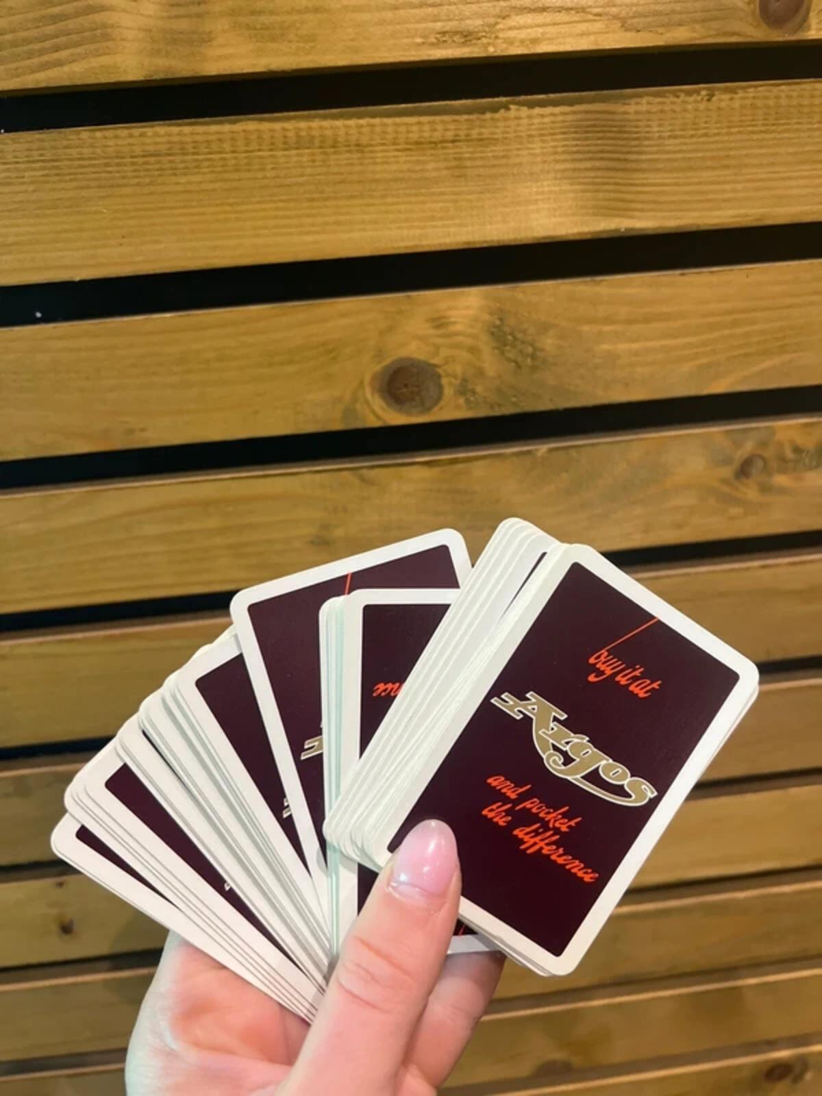 Vintage 1970s Argos Deck of Playing Cards