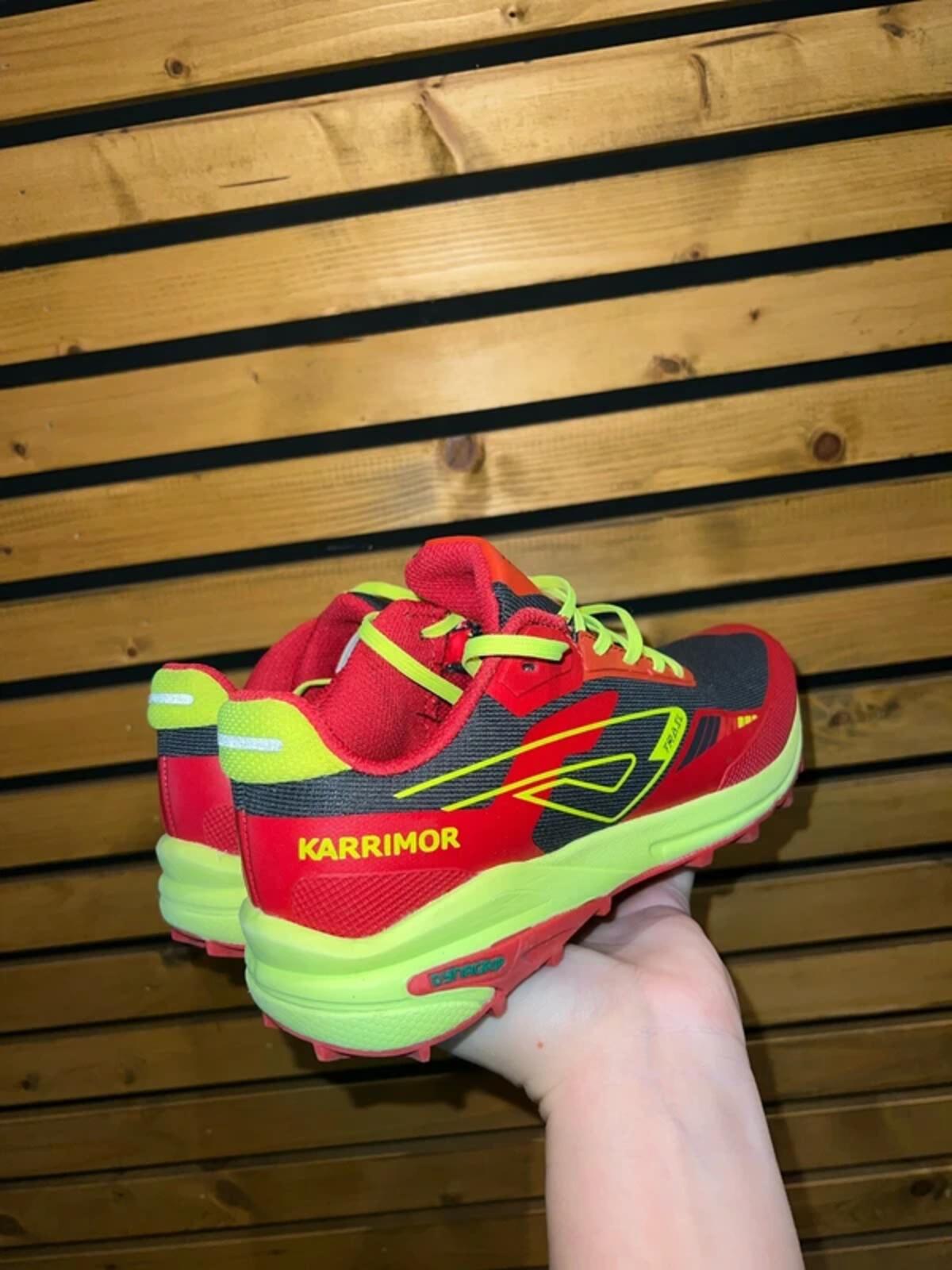 Karrimor Verge Trail Red Running Trainers UK4