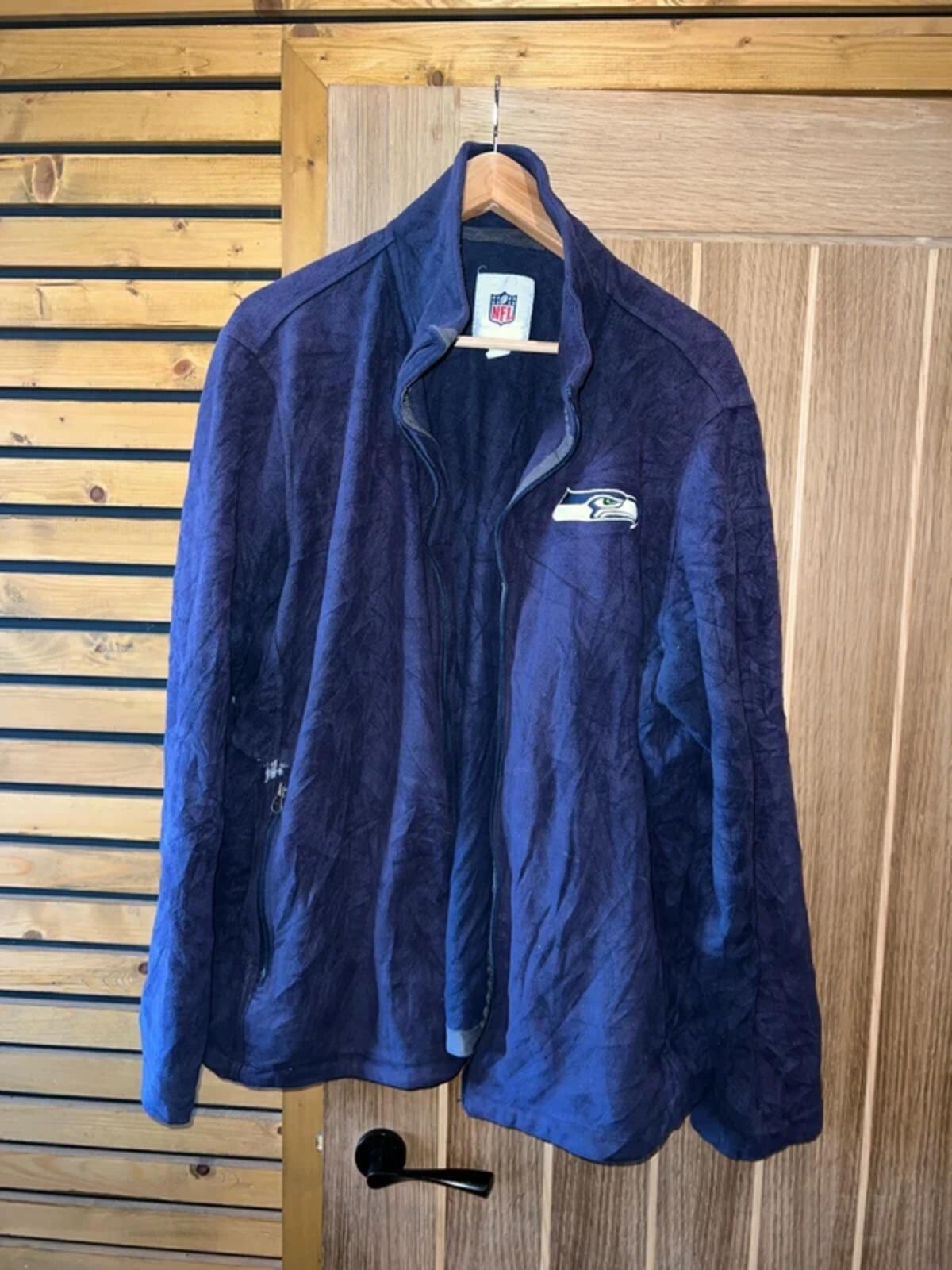 Vintage NFL Seattle Seahawks Fleece Jacket XL