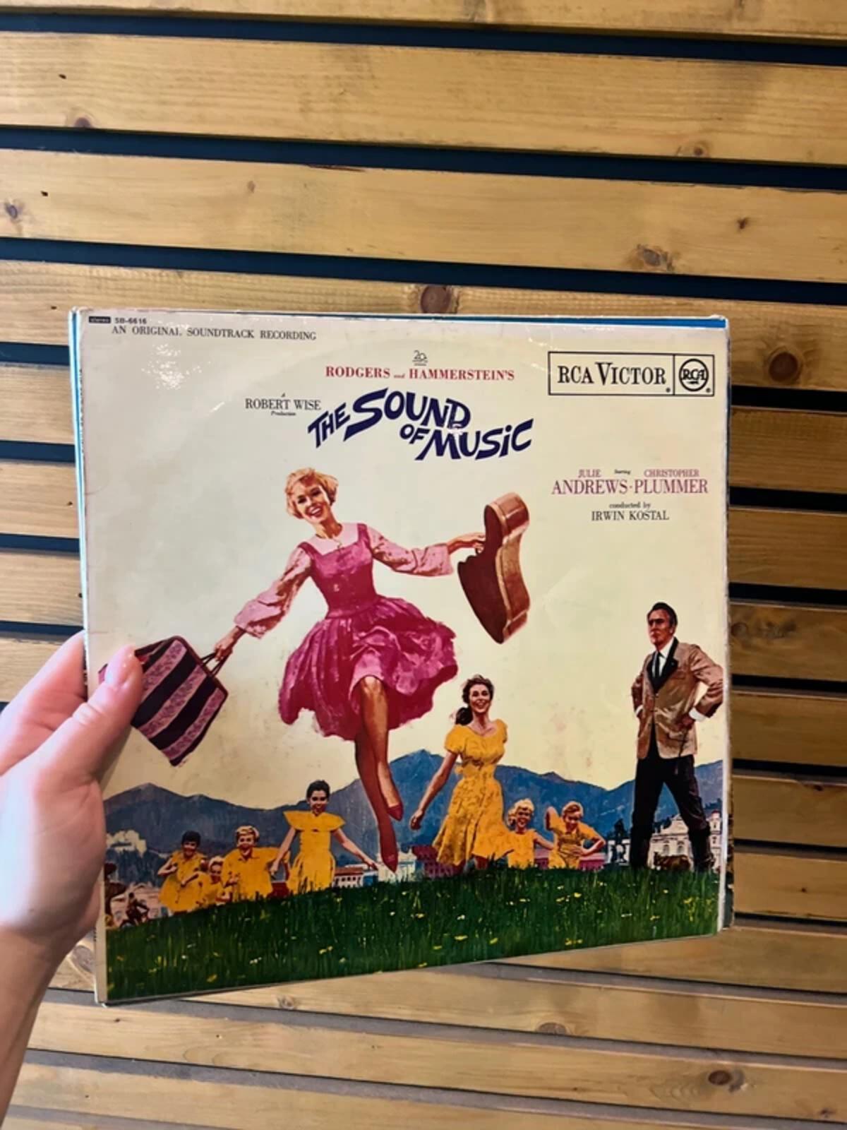 The Sound of Music Original Vintage 1960’s Vinyl LP Soundtrack