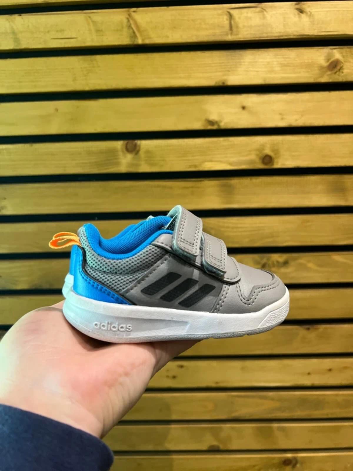 Adidas Grey & Blue Trainers UK4K