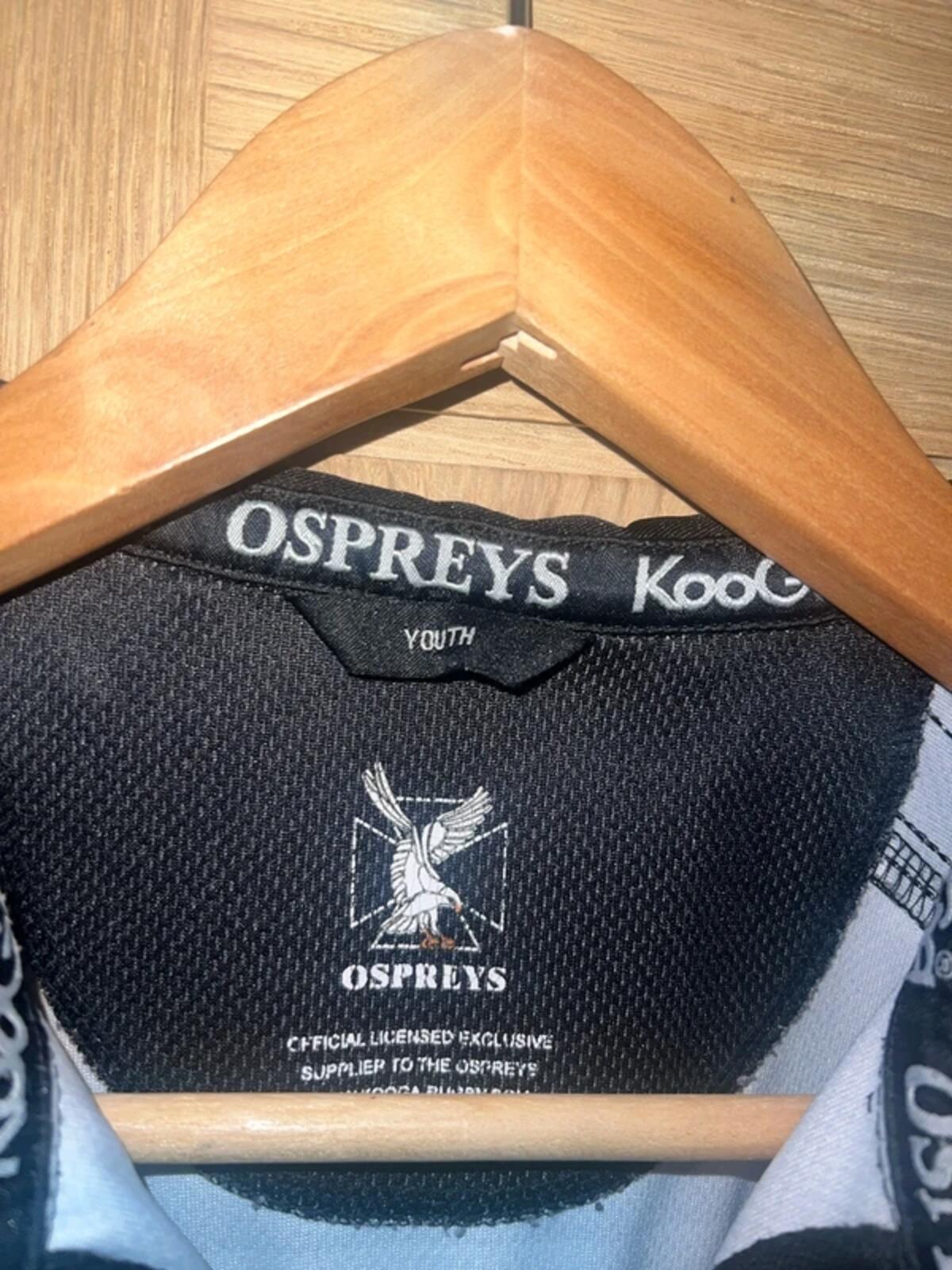 Vintage 2006/2007 Welsh Ospreys Rugby Jersey 14-16Y