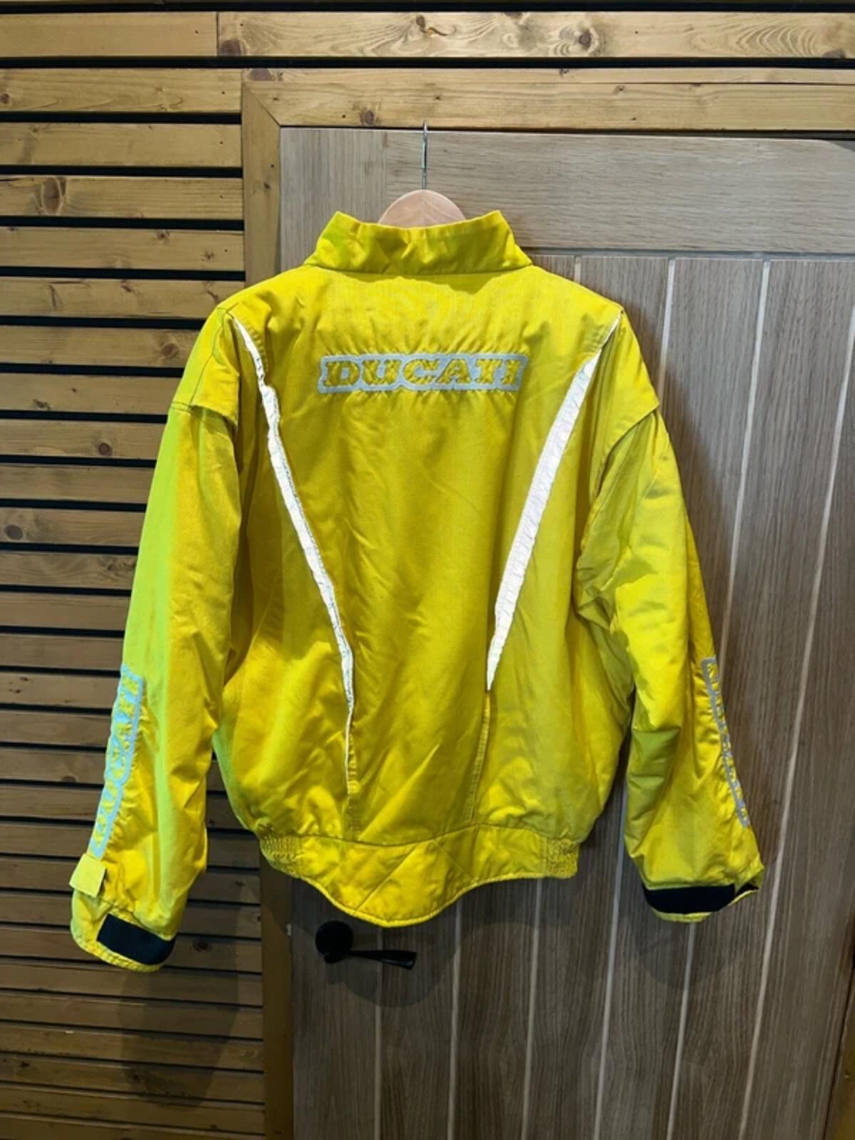 Ducati Racing Top Shot Vintage 90s Reflective Bomber Jacket