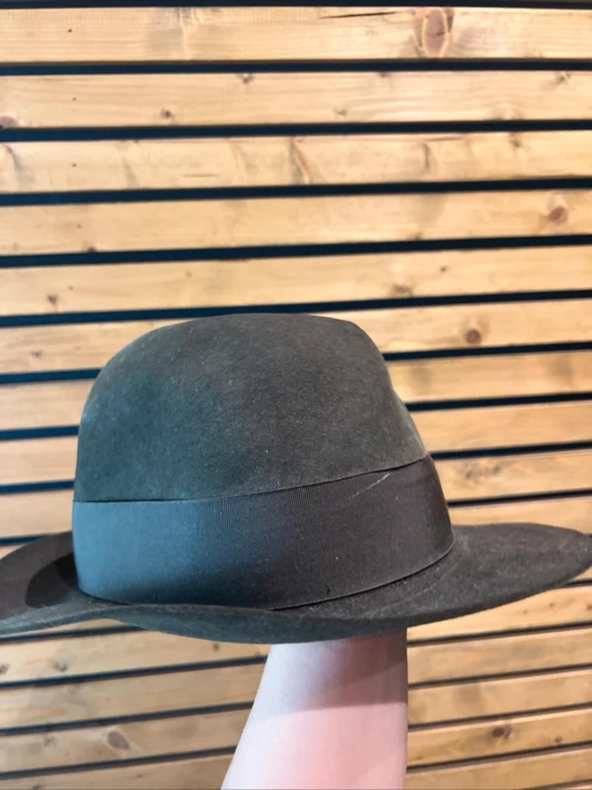 Vintage Lock & Co Hatters The James Khaki Trilby Hat L