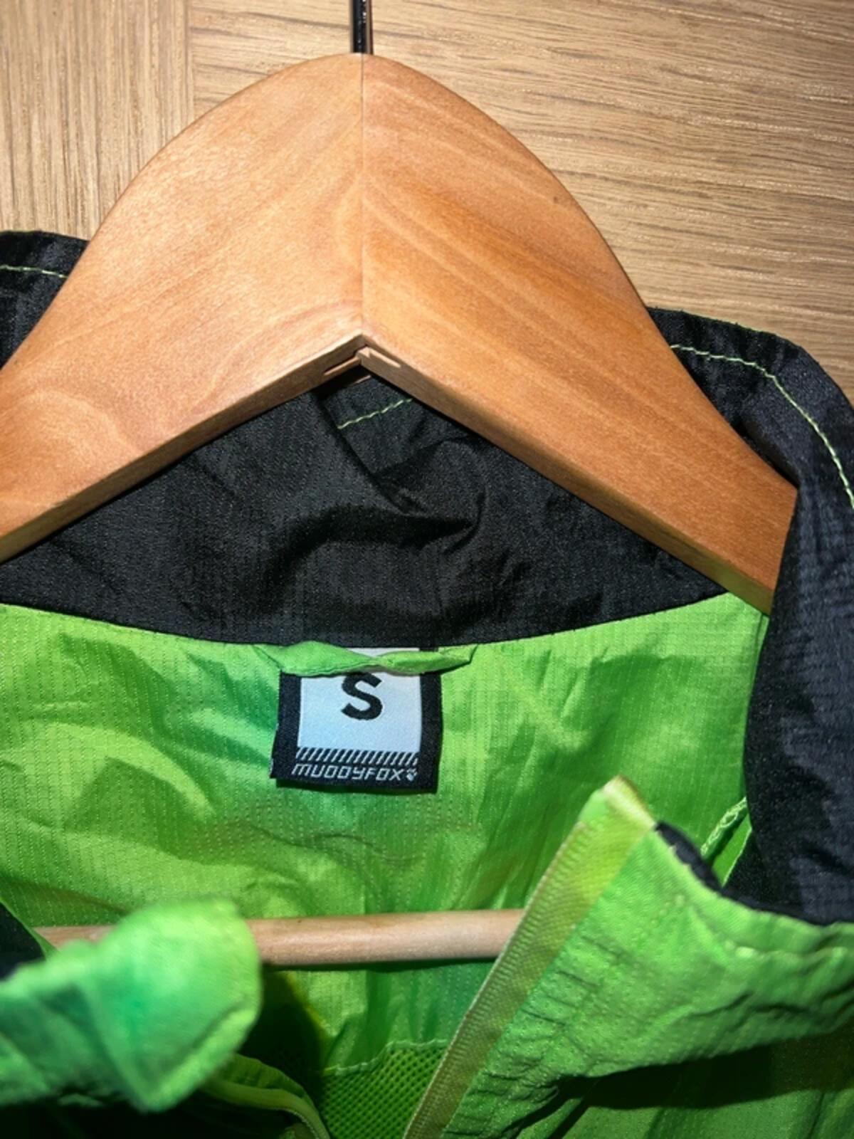 Muddyfox Green Cycling Windbreaker Jacket S